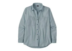 Patagonia Women's Lightweight A/C Buttondown Shirt -Deals Men Women Shirt Store Fresh Breeze steam blue