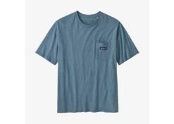 Patagonia Men's Regenerative Organic Certified™ Cotton Lightweight Pocket Tee -Deals Men Women Shirt Store M RegenOrganicPocket LightPlumeGrey