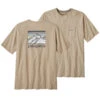 Patagonia Men's Line Logo Ridge Pocket Responsibili-Tee