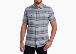 KUHL Men's Skorpio Short Sleeve Shirt -Deals Men Women Shirt Store Mens Skorpio Slate shirt
