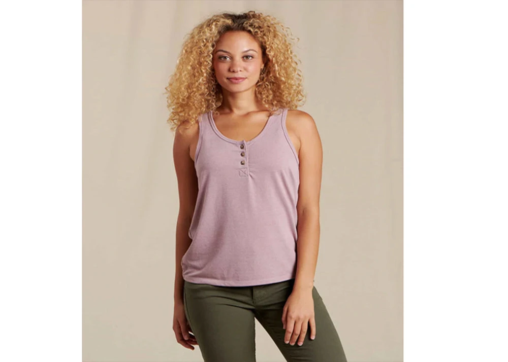 Women's Piru Henley Tank 2 Women's Piru Henley Tank - Image 2