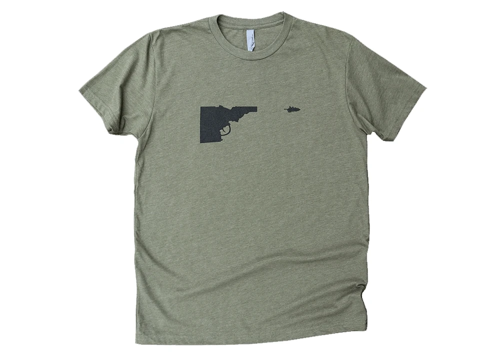 Men's Idaho Tree-Gun Tee 1 Men's Idaho Tree-Gun Tee