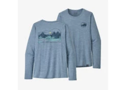 Patagonia Women's Long-Sleeved Capilene Cool Daily Graphic Shirt- Lands