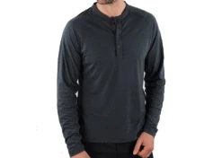 Men's Payette Henley Long Sleeve 5 Men's Payette Henley Long Sleeve -Deals Men Women Shirt Store club ride Payette Long Sleeve slate