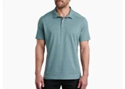 Men's AirKuhl Polo -Deals Men Women Shirt Store deep waters1