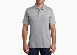KUHL Men's Engineered Polo 6 KUHL Men's Engineered Polo -Deals Men Women Shirt Store kuhl engineered polo cloud gray 7424