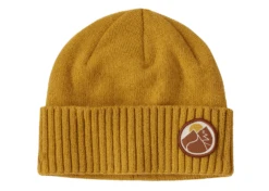 Patagonia Brodeo Beanie -Deals Men Women Shirt Store patagonia Brodeo Beanie Slow Going Patch Cabin Gold ALL