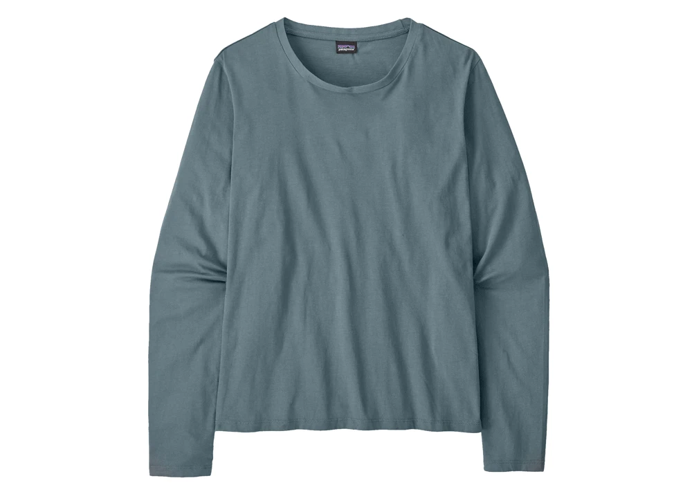 Patagonia Women's Long-Sleeved Regenerative Organic Certified™ Cotton Tee 2 Patagonia Women's Long-Sleeved Regenerative Organic Certified™ Cotton Tee - Image 2