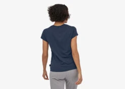 Patagonia Women's Mainstay Tee -Deals Men Women Shirt Store patagonia womens mainstay tee new navy back