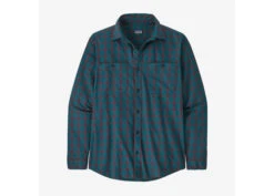 Patagonia Men's Long Sleeve Pima Cotton Shirt -Deals Men Women Shirt Store patagonia Ms LS Pima Cotton Shirt LodgePineBelayBlue