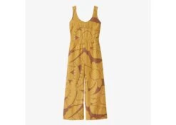Patagonia Women's Garden Island Jumpsuit Abundance: Surfboard Yellow